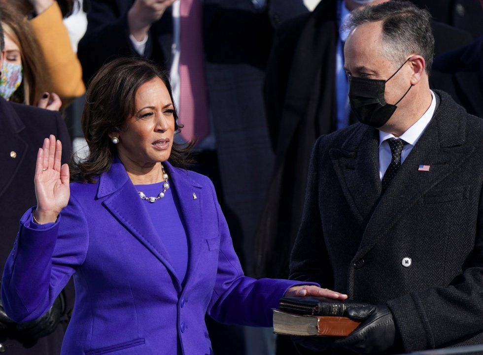 Kamala Harris la primera vicepresidente de EEUU